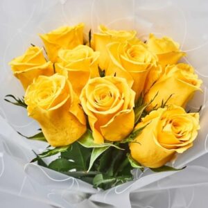 🌼 Yellow Rose – Rs 350 per Dozen